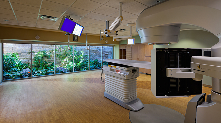 Sharp Chula Vista Medical Center radiation therapy treatment room